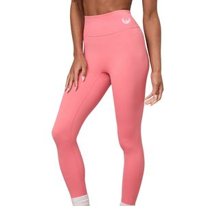 Women's Pink Contour Legging High Rise Stretch Fitness <b>Tights</b> Seam Detail Workout Pants Gymwear Activewear Fashion Wear - Product Image 2