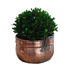 Maceta redonda de alta calidad para flores, decoración del hogar de alta calidad, maceta antigua de cobre superventas - Product Image 1