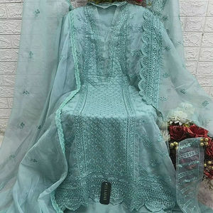 Kundan Work Dresses - Elegant Indian & Pakistani Style