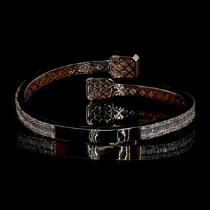 Pulseras de Cadena Fina Chapadas en Oro Rosa para Hombre, con Diamantes Moissanite VVS Certificados por IGI, Estilo Hip Hop, Joyería de Plata S925, Regalo - Product Image 2