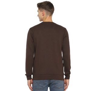 Sudadera con Capucha Personalizada para Hombre, Cuello Redondo, con Logotipo Bordado, 100% Algodón, Forro Polar, Ropa de Calle para Invierno - Product Image 3