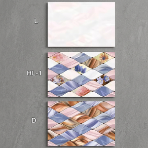 Vistaar 200x300mm Digital Ceramic Glazed Wall <b>Tiles</b> High Quality Decorative Glossy Finish For Interior Walls - Product Image 2