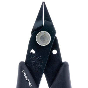 Pinzas de punta curva aplanada de plástico de alta calidad, profesionales y personalizables para la fabricación de joyas y collares. - Product Image 4