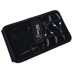 Kit d'outils tout-en-un pour extensions de cheveux avec pince à sertir et à retirer les micro-liens de 5 pouces, outils d'application pour extensions de cheveux, poignée Velcro - Product Image 1