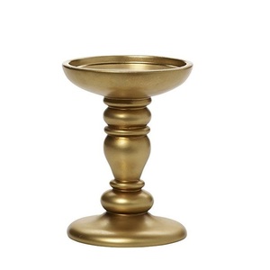 Porte-bougie vintage en argent texturé style antique avec poignée en feuille, support de bougie conique portatif en métal argenté avec poignée en feuille - Product Image 3