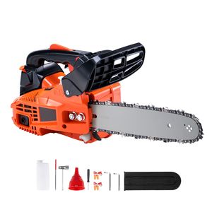 25.4CC 12\" 1.2HP Gas Chainsaw Handheld Cordless Petrol Chainsaws for <b>Tree</b> Wood <b>Branch</b> Cutting Gasoline Powered 1.2HP Chain Saw - Product Image 4