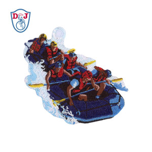 Popular Custom Patches <b>Embroidery</b> Uniform Patches Scout Badges Embroidered Emblem - Product Image 4
