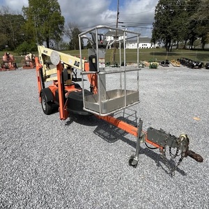 Durable Design 10m Diesel Electric Hydraulic <b>Towable</b> Boom Lift 230kg Capacity Aerial Work Platform For Outdoor And Indoor - Product Image 1