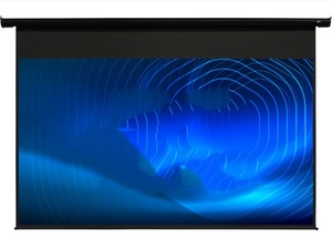 Glass <strong>Fabric</strong> Semi-Automatic Electric <strong>Projection</strong> <strong>Screen</strong> 16:10 80-106 Inch Pull-Trigger Motorized Projector <strong>Screen</strong> for Theater - Product Image 3