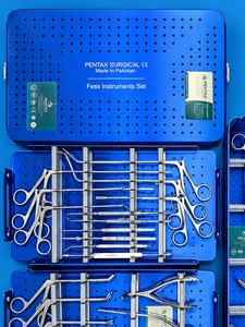 Juego de instrumentos FESS de alta calidad para cirugía endoscópica de senos paranasales, de acero inoxidable alemán, con caja de esterilización, de Pentax Surgical. - Product Image 2