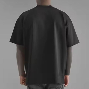 เสื้อยืดผู้ชายทรงหลวม 270 กรัม คอกลม แขนสั้น ผ้าฝ้ายโอเวอร์ไซส์ สไตล์ลำลอง สตรีทแวร์ แฟชั่นเสื้อผ้าชั้นนำ - Product Image 3