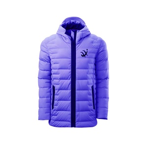 Vente en gros personnalisée, veste universitaire matelassée grande taille pour hommes, légère d'hiver et chaude pour l'extérieur, veste noire de loisirs à bulles décontractée - Product Image 4