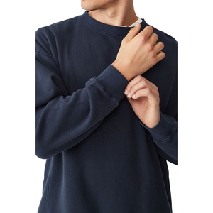 Haute qualité polaire surdimensionné unisexe Streetwear blanc col rond sweat hommes impression 3D en relief sweats à capuche personnalisés - Product Image 4