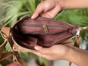 Hair on Hide Sac à main en cuir de vachette Style unique Bohème Sling Purse Multi Purpose Women Sling Bag Crossbody Shoulder Handbags - Product Image 6