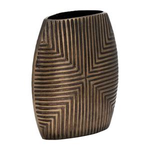 Vase à fleurs de table fait main, finition dorée, design tronc d'arbre sculpté, plantes artificielles de luxe, pot à fleurs moderne, vases à vendre - Product Image 5