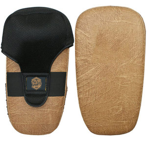 Protège-tibias en cuir de haute qualité OEM pour Muay Thai et Kick Boxing, rembourrage épais, pour l'entraînement de Taekwondo - Product Image 1