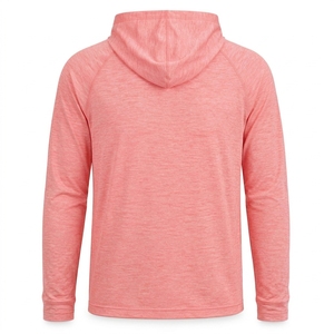 Pickleball Hooded performance tee Long Sleeve Moisture Wicking Aero Vented Unisex Dynamic <b>Compression</b> Pickleball Apparel OEM ODM - Product Image 2