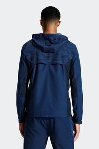 Ensemble coupe-vent léger personnalisé pour homme avec capuche et short, tenue de sport décontractée pour la course en extérieur, ensemble de survêtement deux pièces - Product Image 2