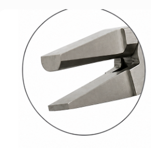 Pince à bec plat et demi-ronde ergonomique pour la fabrication de bijoux, outil de façonnage de fil ZetomedPro - Product Image 3