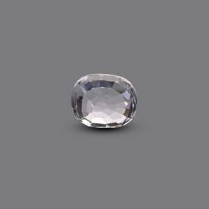 Natural White Zircon 4.55 Carat Loose Gemstone for Fine Jewelry - Product Image 2