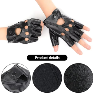 Women's Fashionable Leather Eco-Friendly Quick Dry <b>Pole</b> <b>Dance</b> Gloves with Mighty Grip for All-Season Performance - Product Image 5