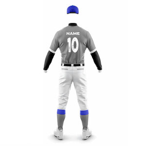 <b>Baseball</b> Uniform Player Practice Wear Kits Full Sublimated Design Lightweight Mesh Polyester Anti-Bacterial Multi Color Uniform - Product Image 3