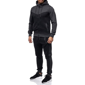 Men Cotton Tracksuit Outfit Full Sleeve <b>Hoodie</b> Sweatpants Casual Gym Sportswear Daily Comfort Wear - Product Image 5