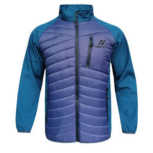 Chaqueta acolchada para hombre con logotipo personalizado de alta calidad a bajo precio, chaqueta acolchada personalizada de talla grande para hombre - Product Image 1