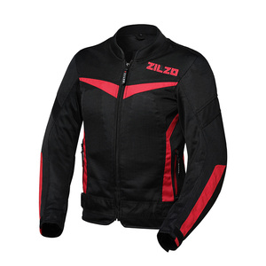 [DKM] Veste de moto ZILZO Stio Super 3D en maille respirante pour l'été avec protection et poches pour protections - Product Image 2