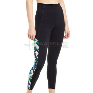 Leggings de yoga respirants à taille élastique, prix d'usine, logo personnalisé, vente en gros, leggings de yoga les plus vendus - Product Image 2