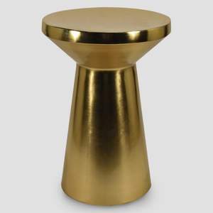 Table d'appoint en métal décorative avec des éléments artistiques qui rehaussent l'ambiance générale avec une touche artistique - Product Image 3