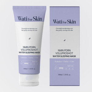 Mascarilla facial coreana K-Beauty Whatiforskin NMN PDRN Volume Pro Shot Water Sleeping Mask Hecha en Corea - Product Image 5