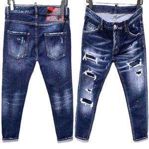 Pantalones Vaqueros de Diseño Moderno al por Mayor, Servicio OEM, para Hombre, a la Moda, Cómodos, de Primera Calidad, Diseño Personalizado - Product Image 2