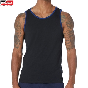 Débardeur Homme Sur Mesure pour la Gym – T-shirt Sans Manches Athlétique et Respirant – Commande en Gros avec Marquage Personnalisé - Product Image 1