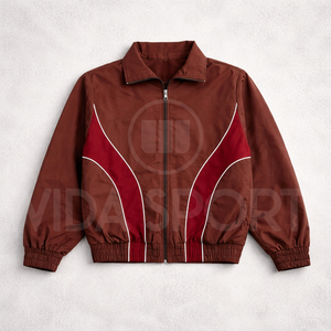 Survêtement d'hiver décontracté coupe-vent personnalisé en nylon 100 % pour hommes et femmes, vêtements de sport légers OEM ODM - Product Image 2