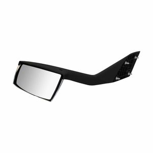 Chrome Hood Mirror Pair for Volvo VN Driver (Left <b>Side</b>) Passenger (Right <b>Side</b>) Assembly Black Color Car <b>Side</b> Mirrors - Product Image 3