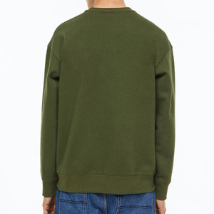Fleece Oversized Streetwear Sweatshirt Heavyweight Cotton Soft Fabric Vintage Aesthetic Relaxed Fit Drop Shoulder Sweatshirt - Product Image 2