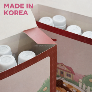 Shake protéiné au chocolat croustillant coréen, étiquette privée, nutrition bien-être personnalisée - Product Image 3