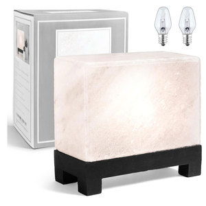 Classic Design Himalayan <b>Cube</b> Shape Salt Lamp Handmade Himalayan <b>Cube</b> Shape Salt Lamp For <b>Table</b> - Product Image 1