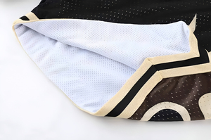 Pantalones Cortos de Verano para Hombre, Estilo Urbano, Cintura Media, Estampado por Transferencia Térmica, Poliéster, Playa, Corte Recto - Product Image 6
