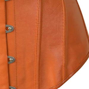 Corset en cuir écologique de haute qualité, best-seller, à prix raisonnable, pour un maintien ferme, idéal pour un usage quotidien, serre-taille pour femmes - Product Image 5