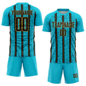 Best Selling Custom Soccer Uniform Quick Dry Breathable Football Jersey Set for Professional Teams Sublimated Soccer Uniform - Product Image 2