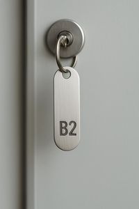 Llavero Personalizado de Acero Inoxidable con Logotipo, Estilo Vintage, Collar, Llavero Profesional para Hotel, Fabricante y Proveedores de Etiquetas - Product Image 3