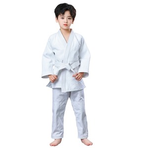 Kimono de BJJ para Niños Personalizable de Algodón con Tejido Perla y Pantalón Transpirable, Uniforme de Artes Marciales - Product Image 3