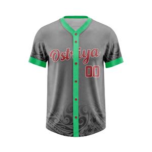 Camiseta de Béisbol de Manga Corta con Botones para Hombre y Mujer, Ropa Deportiva Hip Hop, Camiseta de Béisbol a Precio Económico - Product Image 1
