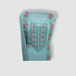 Trajes de seda bordados a mano para mujer, ropa de fiesta tradicional con moda india paquistaní, mujeres elegantes, diseños elegantes Salwar- - Product Image 2