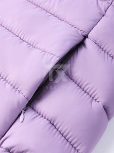 New Arrival 2026 Short Duck Down Coat Winter Jackets Women Puffer Bomber Jacket Hooded Zipper Reversible Waterproof Nylon - Product Image 3