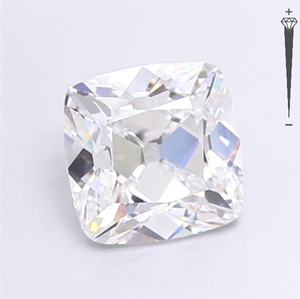 Diamante Cultivado en Laboratorio con Certificación IGI, 4.21 CT, Corte Cuadrado, Color D, Claridad VVS2, CVD LG 768682865, ROYAL GEMS para Joyería - Product Image 3