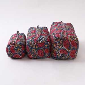 PVC Waterproof Zipper Cosmetic Bag Large Capacity Floral Makeup Pouch Portable <b>Travel</b> Toiletry Storage Organizer Bag Beauty <b>Case</b> - Product Image 1