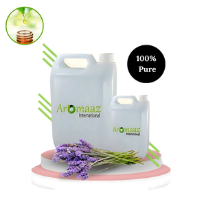 AROMAAZ INTERNATIONAL Aceite Esencial Puro de Lavanda Spike - Destilado al Vapor 100% Puro con Aroma Fresco para Todo Tipo de Piel - Velas/Varillas - Product Image 1